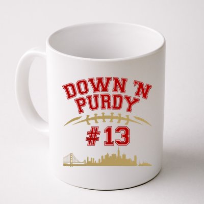 Down 'N Purdy #13 San Francisco Football Fan Mug