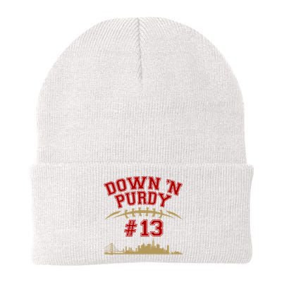 Down 'N Purdy #13 San Francisco Football Fan Beanie