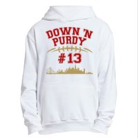 Down 'N Purdy #13 San Francisco Football Fan Urban Pullover Hoodie