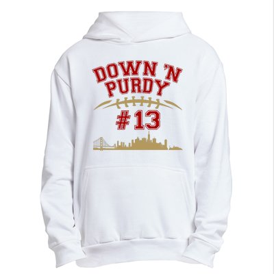 Down 'N Purdy #13 San Francisco Football Fan Urban Pullover Hoodie