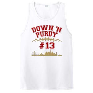 Down 'N Purdy #13 San Francisco Football Fan PosiCharge Competitor Tank