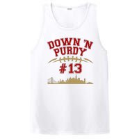 Down 'N Purdy #13 San Francisco Football Fan PosiCharge Competitor Tank