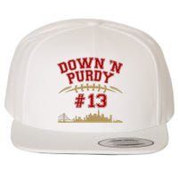 Down 'N Purdy #13 San Francisco Football Fan Wool Snapback Cap