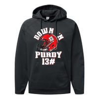 Down 'N Purdy #13 Performance Fleece Hoodie