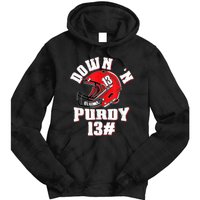 Down 'N Purdy #13 Tie Dye Hoodie