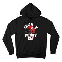 Down 'N Purdy #13 Tall Hoodie