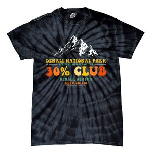 Denali National Park Alaska 30 Club Denali Mountain Tourist Tie-Dye T-Shirt