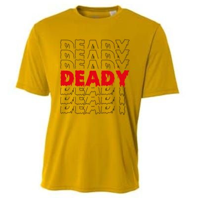 Deady New Parents Halloween Costume For Dad Gift Cooling Performance Crew T-Shirt