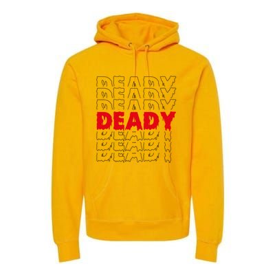 Deady New Parents Halloween Costume For Dad Gift Premium Hoodie