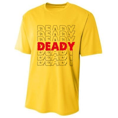 Deady New Parents Halloween Costume For Dad Gift Performance Sprint T-Shirt