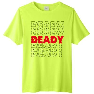 Deady New Parents Halloween Costume For Dad Gift Tall Fusion ChromaSoft Performance T-Shirt