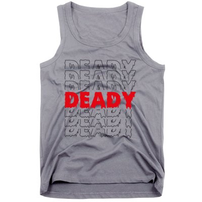 Deady New Parents Halloween Costume For Dad Gift Tank Top