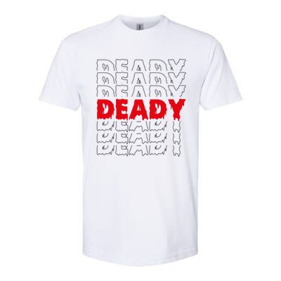 Deady New Parents Halloween Costume For Dad Gift Softstyle CVC T-Shirt