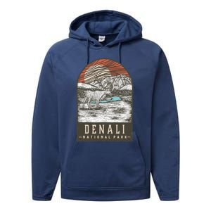 Denali National Park Performance Fleece Hoodie