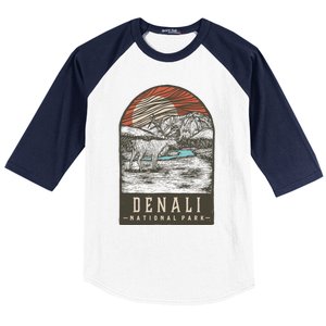 Denali National Park Baseball Sleeve Shirt