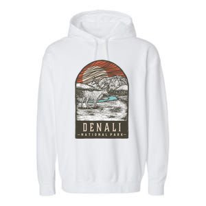 Denali National Park Garment-Dyed Fleece Hoodie