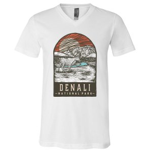 Denali National Park V-Neck T-Shirt