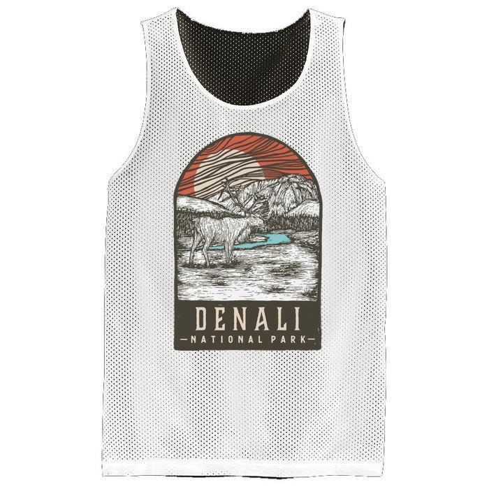 Denali National Park Mesh Reversible Basketball Jersey Tank