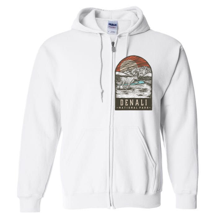 Denali National Park Full Zip Hoodie