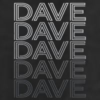 Dave Name Personalized Retro First Last Name Knit Cap Winter Beanie