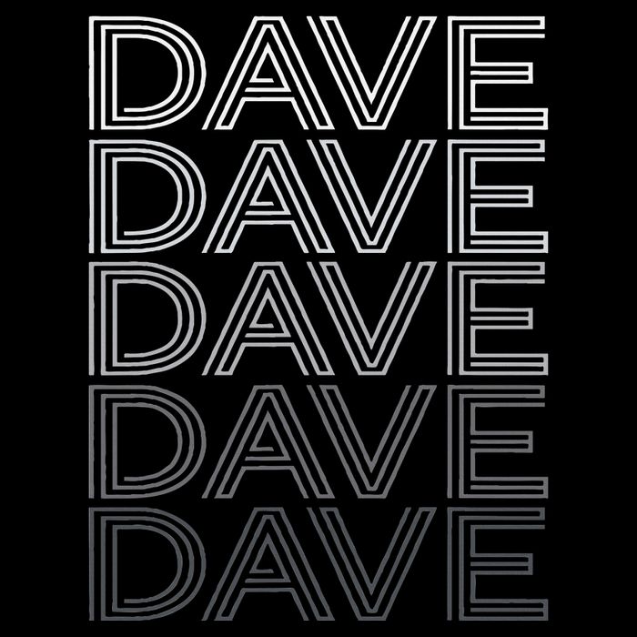 Dave Name Personalized Retro First Last Name Premium T-Shirt