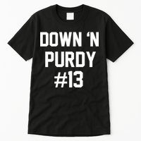 Down 'N Purdy #13 Tall T-Shirt