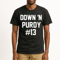 Down 'N Purdy #13 Tall T-Shirt