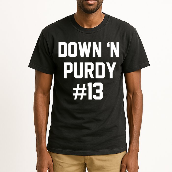 Down 'N Purdy #13 Tall T-Shirt