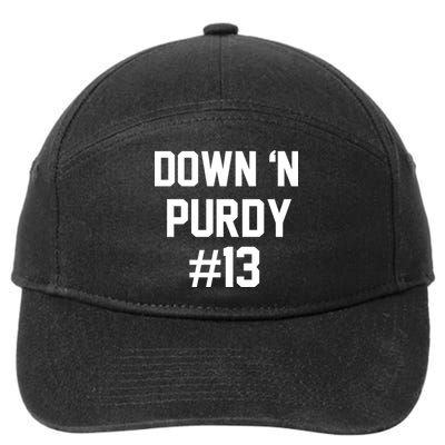 Down 'N Purdy #13 7-Panel Snapback Hat