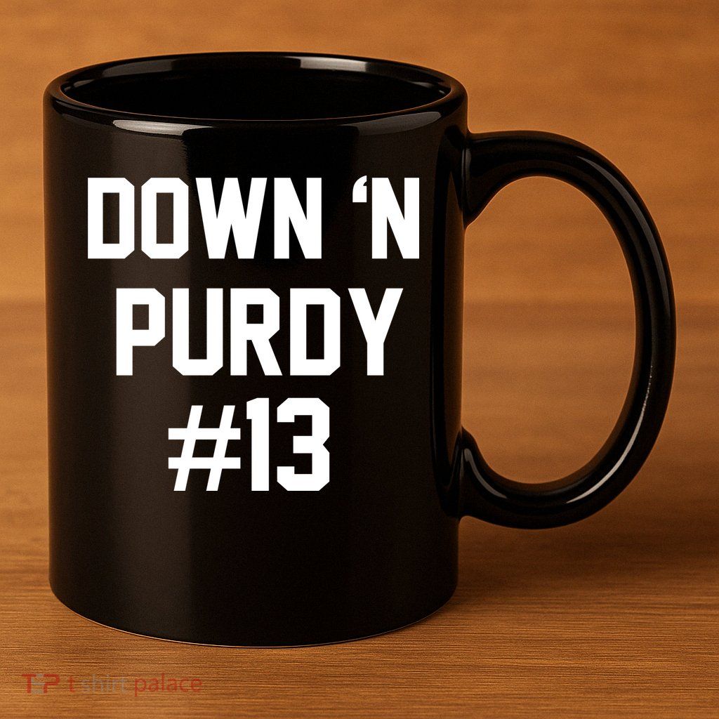 Down 'N Purdy #13 11oz C Handle Ceramic Mug
