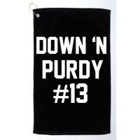 Down 'N Purdy #13 Golf Towel