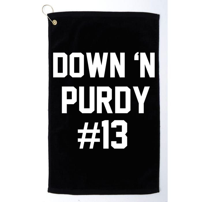 Down 'N Purdy #13 Golf Towel