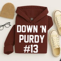 Down 'N Purdy #13 Hoodie