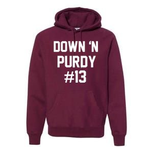 Down 'N Purdy #13 Premium Hoodie