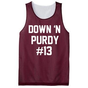 Down 'N Purdy #13 Mesh Reversible Basketball Jersey Tank