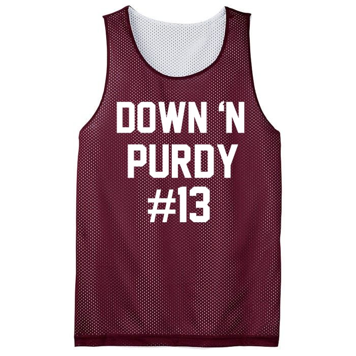 Down 'N Purdy #13 Mesh Reversible Basketball Jersey Tank