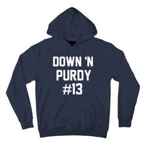 Down 'N Purdy #13 Tall Hoodie