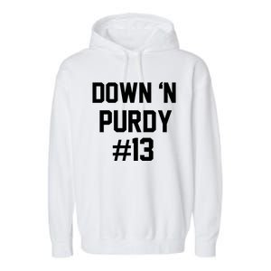 Down 'N Purdy #13 Garment-Dyed Fleece Hoodie