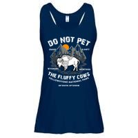 Do Not Pet The Fluffy Cows Bison Y.e.l.l.o.w.s.t.o.n.e National Park Ladies Essential Flowy Tank