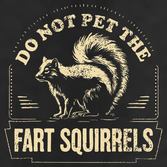 Do Not Pet The Fart Squirrels Cool Comfort Performance Bucket Hat