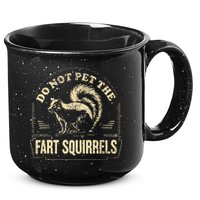 Do Not Pet The Fart Squirrels 15oz Campfire Ceramic Mug