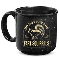 Do Not Pet The Fart Squirrels 15oz Campfire Ceramic Mug