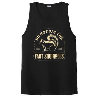 Do Not Pet The Fart Squirrels PosiCharge Competitor Tank