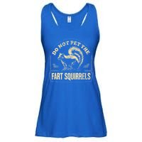 Do Not Pet The Fart Squirrels Ladies Essential Flowy Tank