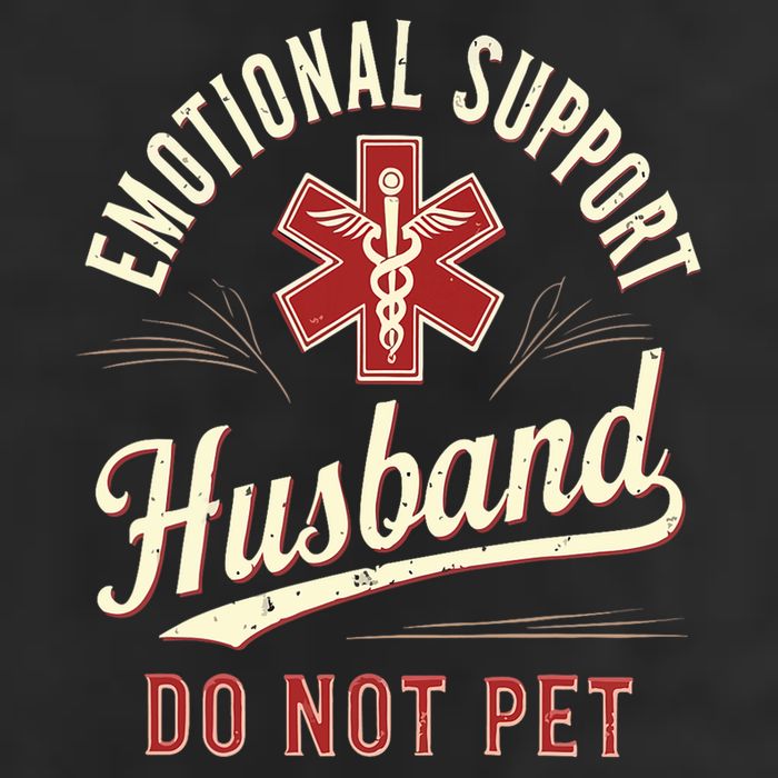 Do Not Pet Emotional Support Husband Funny Hat