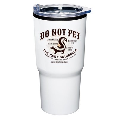 Do Not Pet The Fart Squirrels Skunk National Park Tumbler