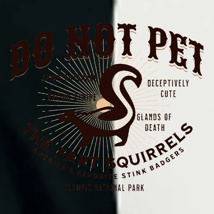 Do Not Pet The Fart Squirrels Skunk National Park Infant Baby Jersey Bodysuit