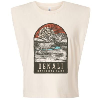 Denali National Park Garment-Dyed Women's Muscle Tee