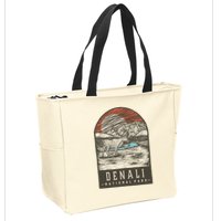 Denali National Park Zip Tote Bag