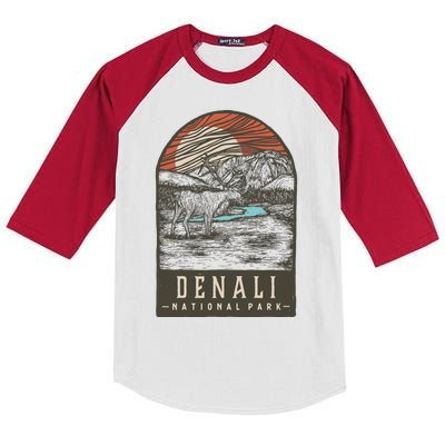 Denali National Park Kids Colorblock Raglan Jersey